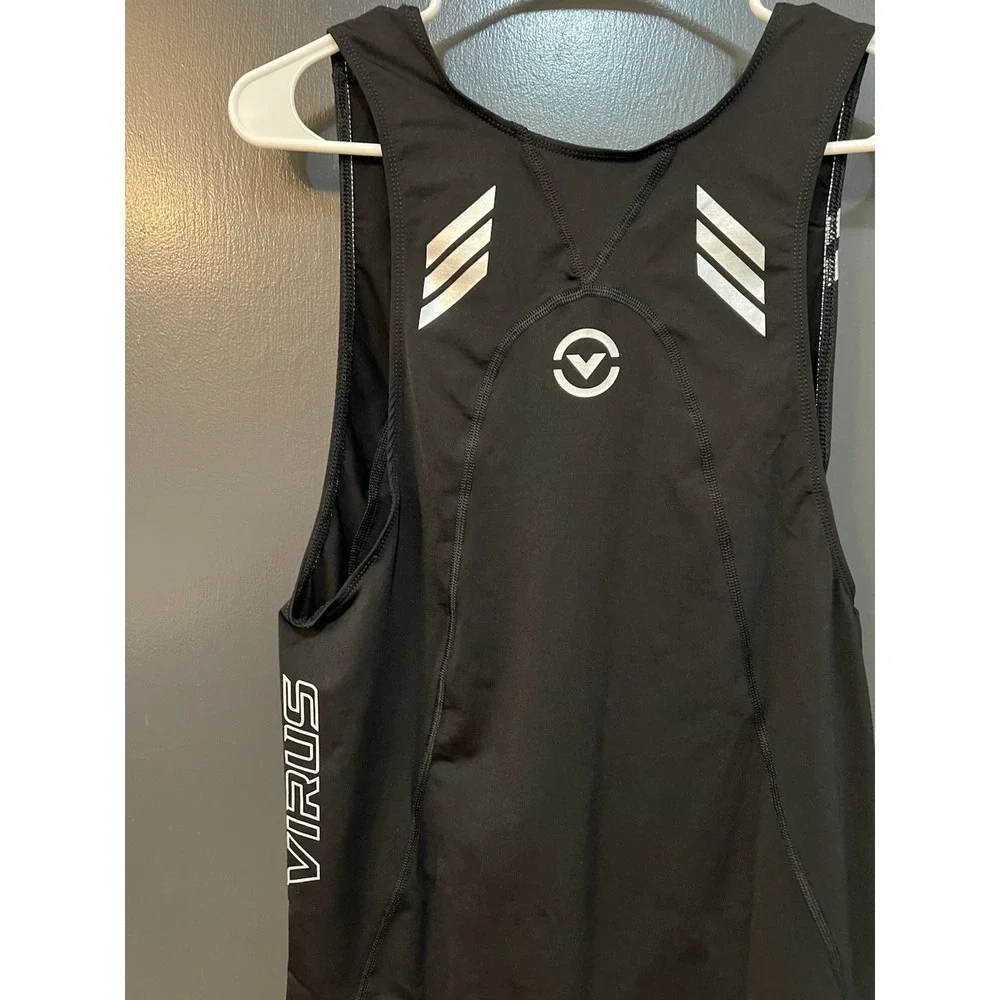 VIRUS Action Sport Performance Triathlon Suit Trisuit Skinsuit Cycling Sz XL